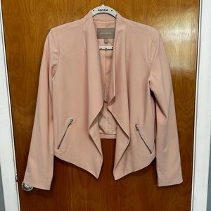 Banana Republic Pink Cropped Blazer